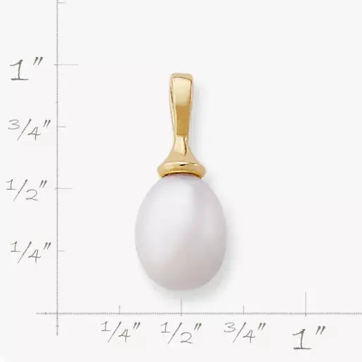 Teardrop Cultured Pearl Pendant James Avery