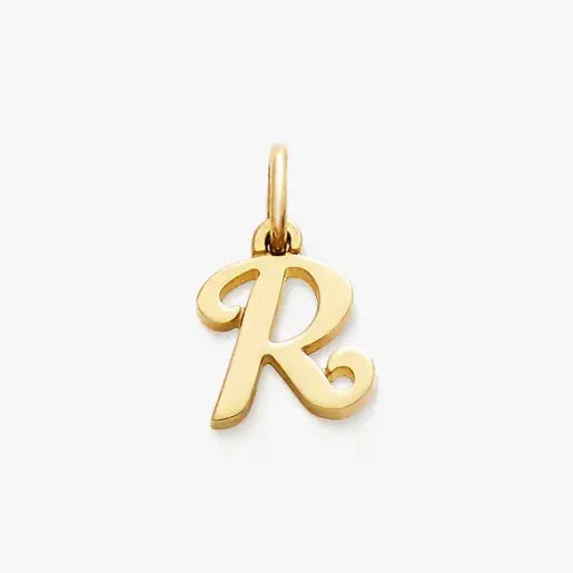 Script Initial Charm James Avery