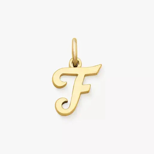 Script Initial Charm James Avery