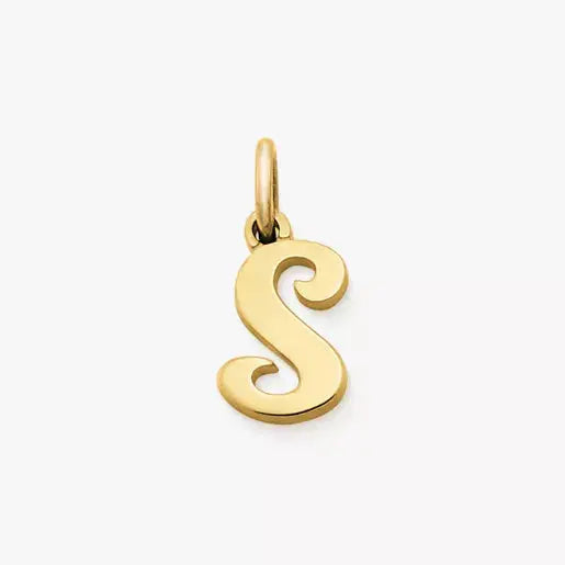 Script Initial Charm James Avery