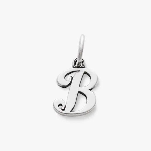 Script Initial Charm James Avery
