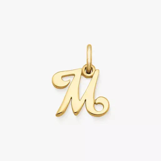 Script Initial Charm James Avery