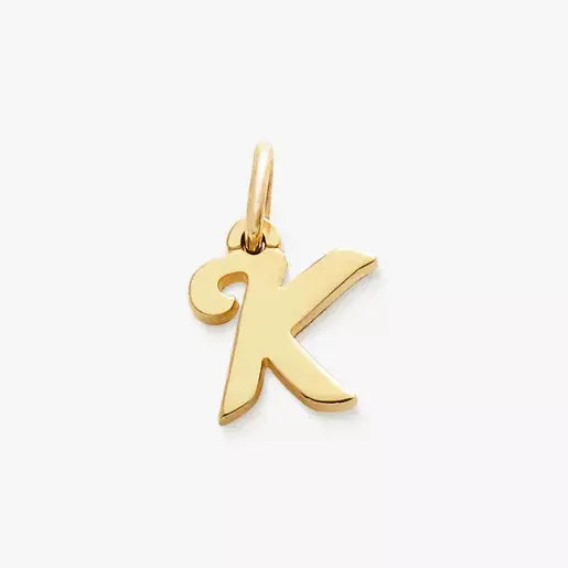 Script Initial Charm James Avery