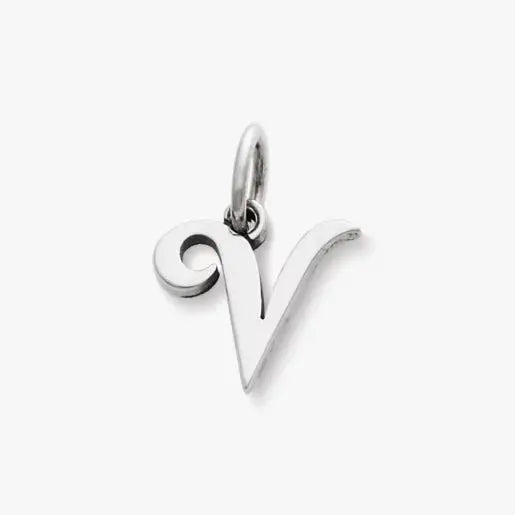 Script Initial Charm James Avery