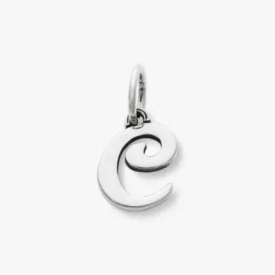 Script Initial Charm James Avery