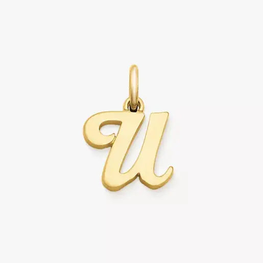 Script Initial Charm James Avery
