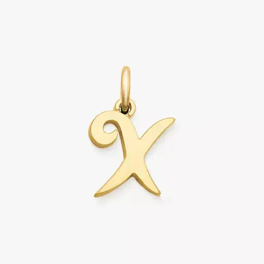 Script Initial Charm James Avery