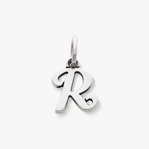 Script Initial Charm James Avery