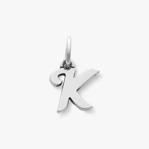 Script Initial Charm James Avery