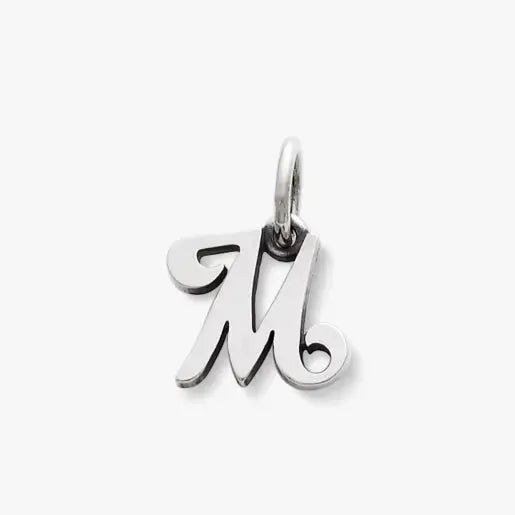 Script Initial Charm James Avery