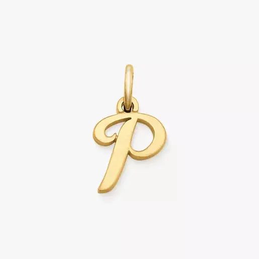 Script Initial Charm James Avery