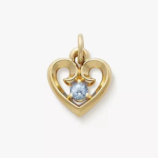 Avery Remembrance Heart Birthstone Charm James Avery