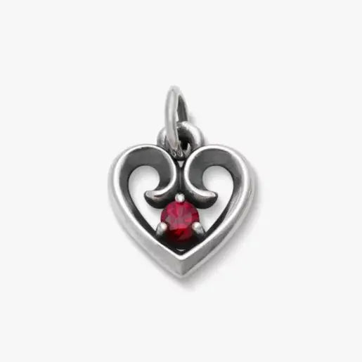 Avery Remembrance Heart Birthstone Charm James Avery
