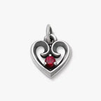 Avery Remembrance Heart Birthstone Charm James Avery