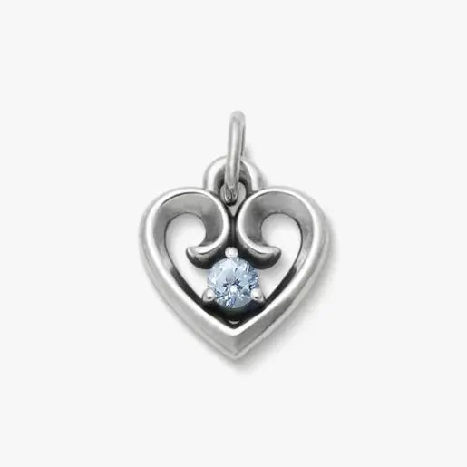 Avery Remembrance Heart Birthstone Charm James Avery