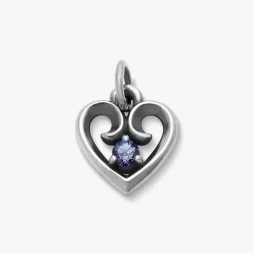 Avery Remembrance Heart Birthstone Charm James Avery
