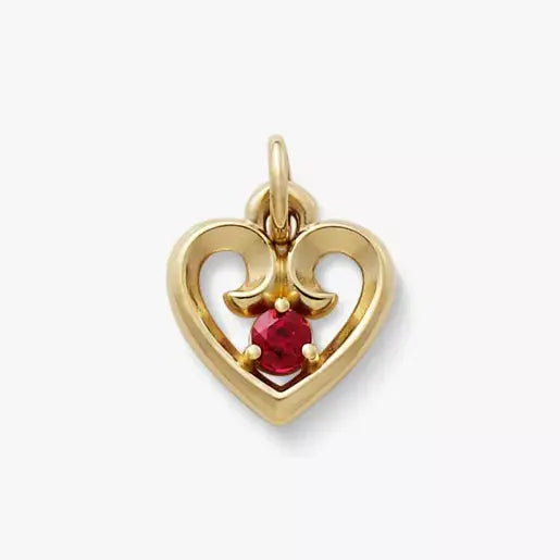Avery Remembrance Heart Birthstone Charm James Avery