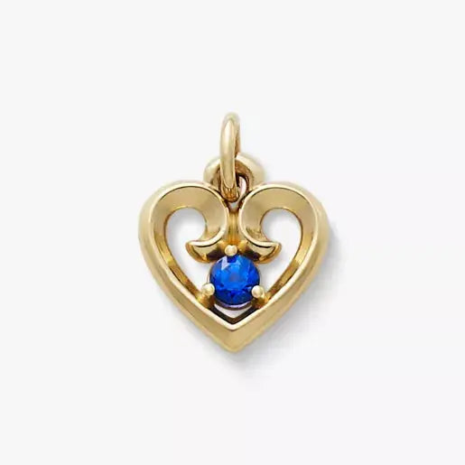 Avery Remembrance Heart Birthstone Charm James Avery