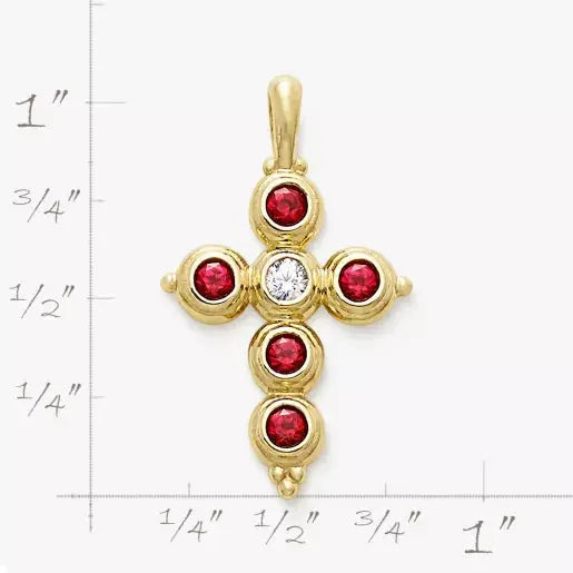 Antiquity Gemstone Cross Pendant James Avery