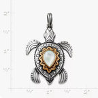 Sea Turtle Gemstone Pendant James Avery