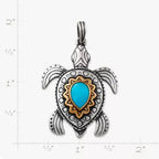 Sea Turtle Gemstone Pendant James Avery