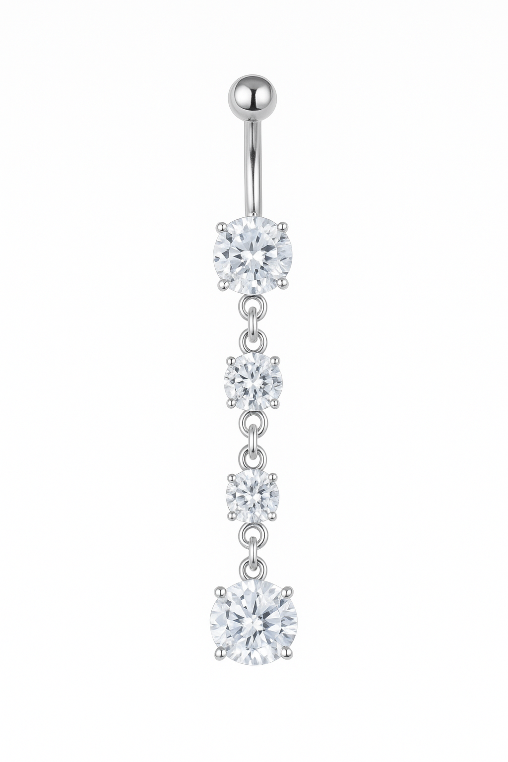 Twinkle Drop Belly Ring Lina