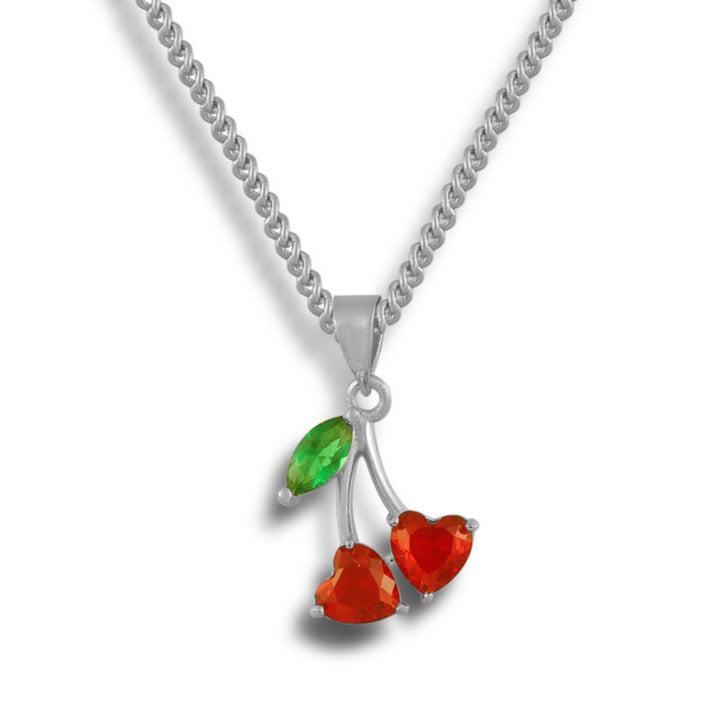 Cherry Girl Necklace Lee