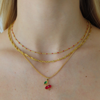 Cherry Girl Necklace Lee