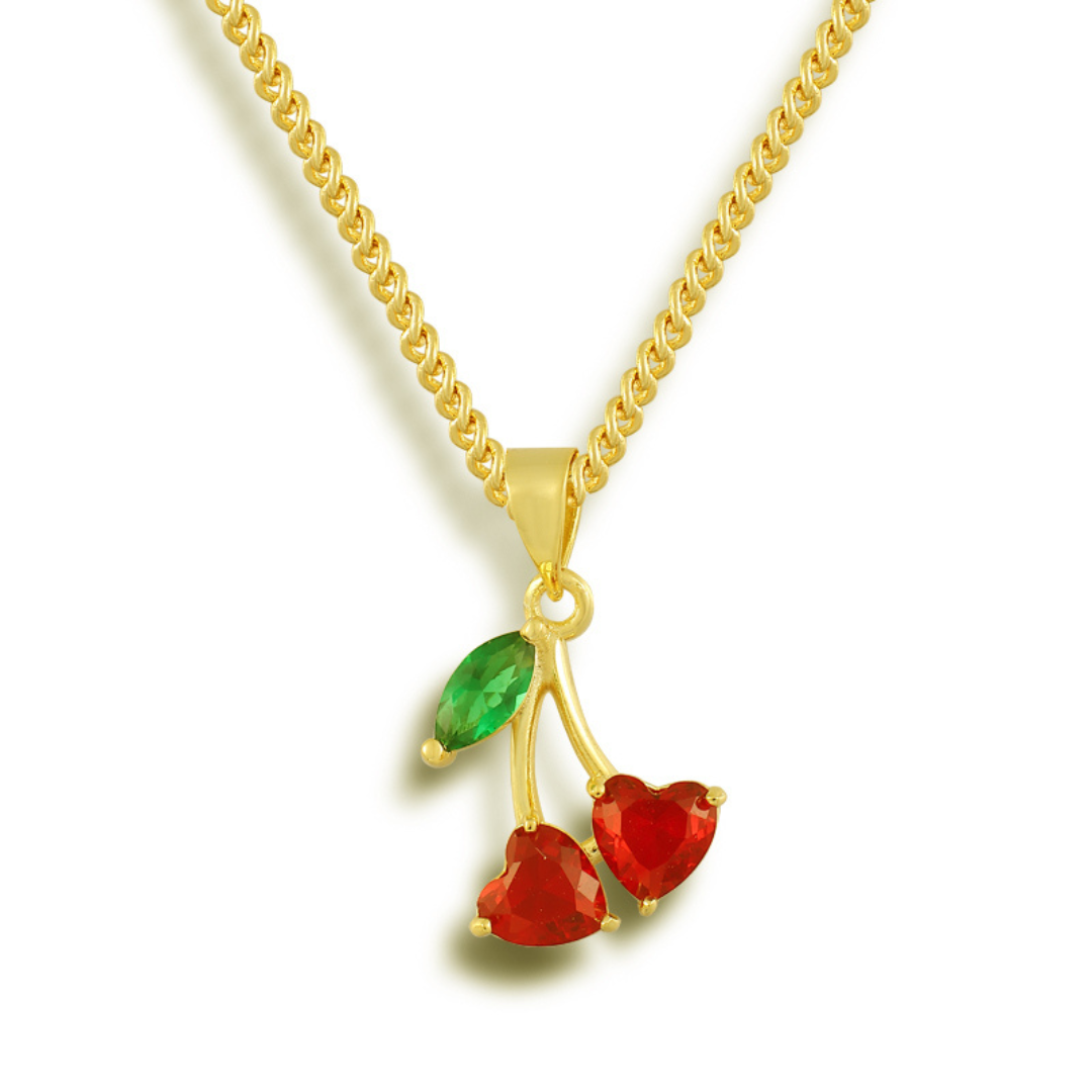 Cherry Girl Necklace Lee