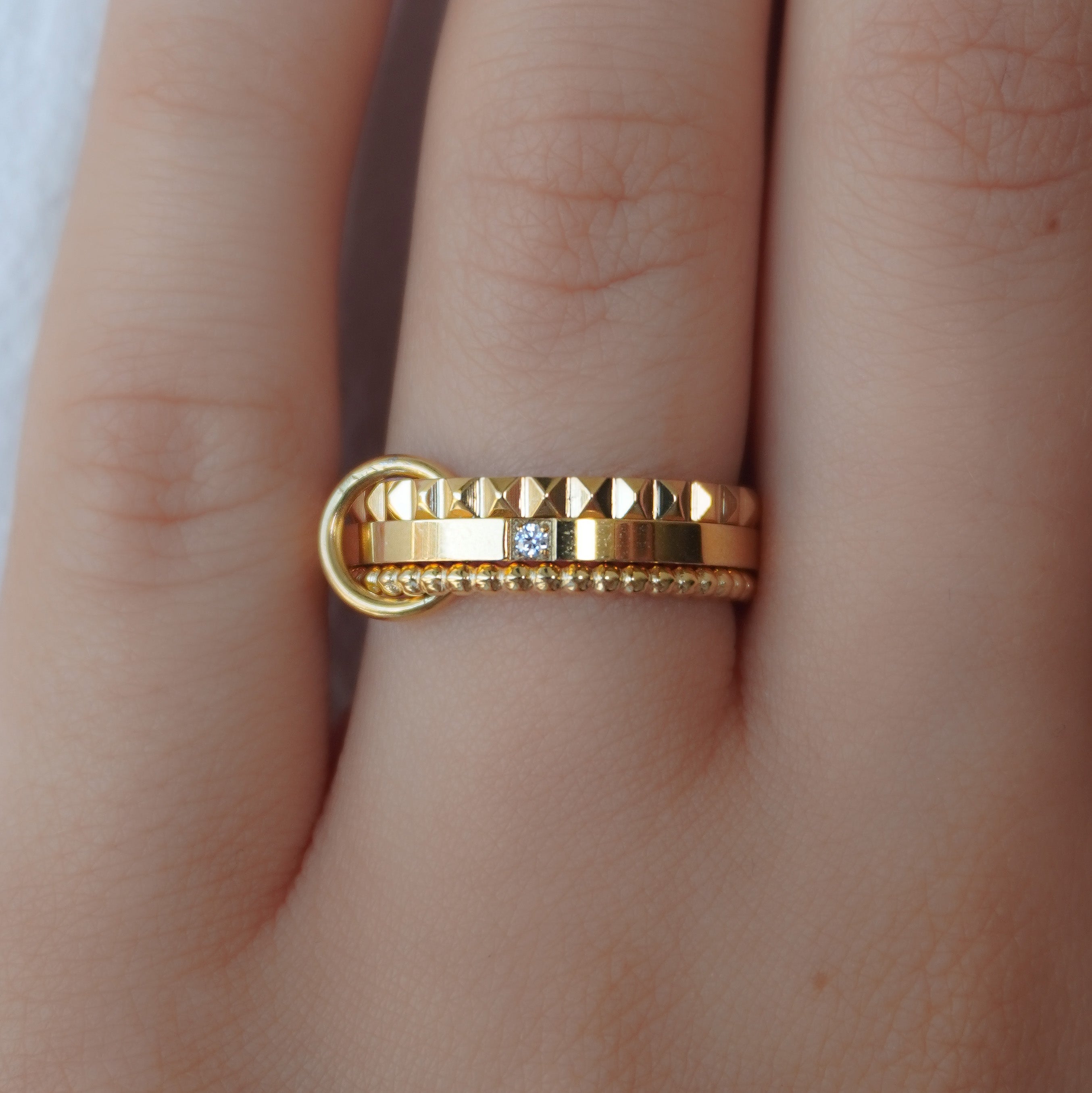 She's a Diva Stacked Ring Sophia