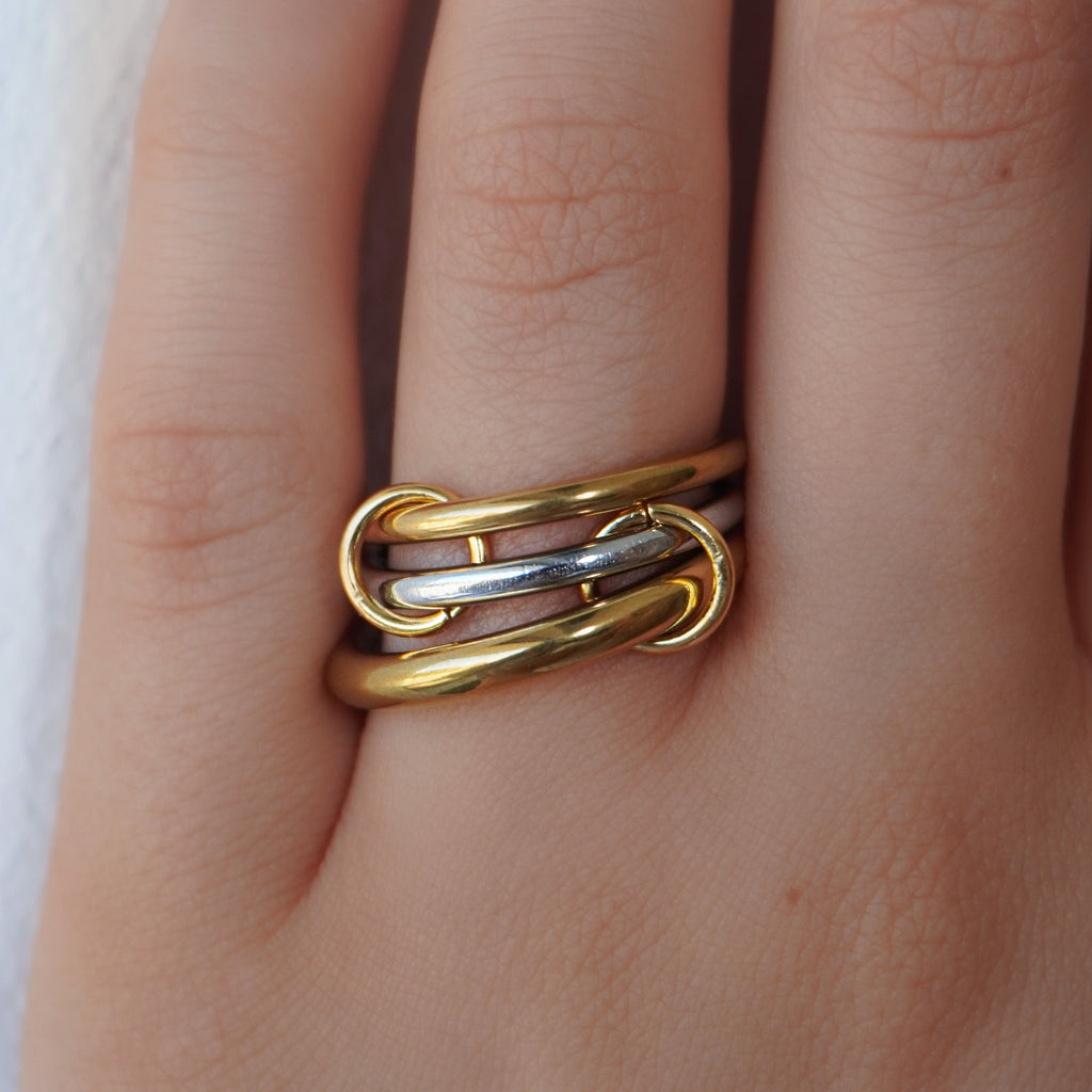 Cuffed Stacked Ring Nicole