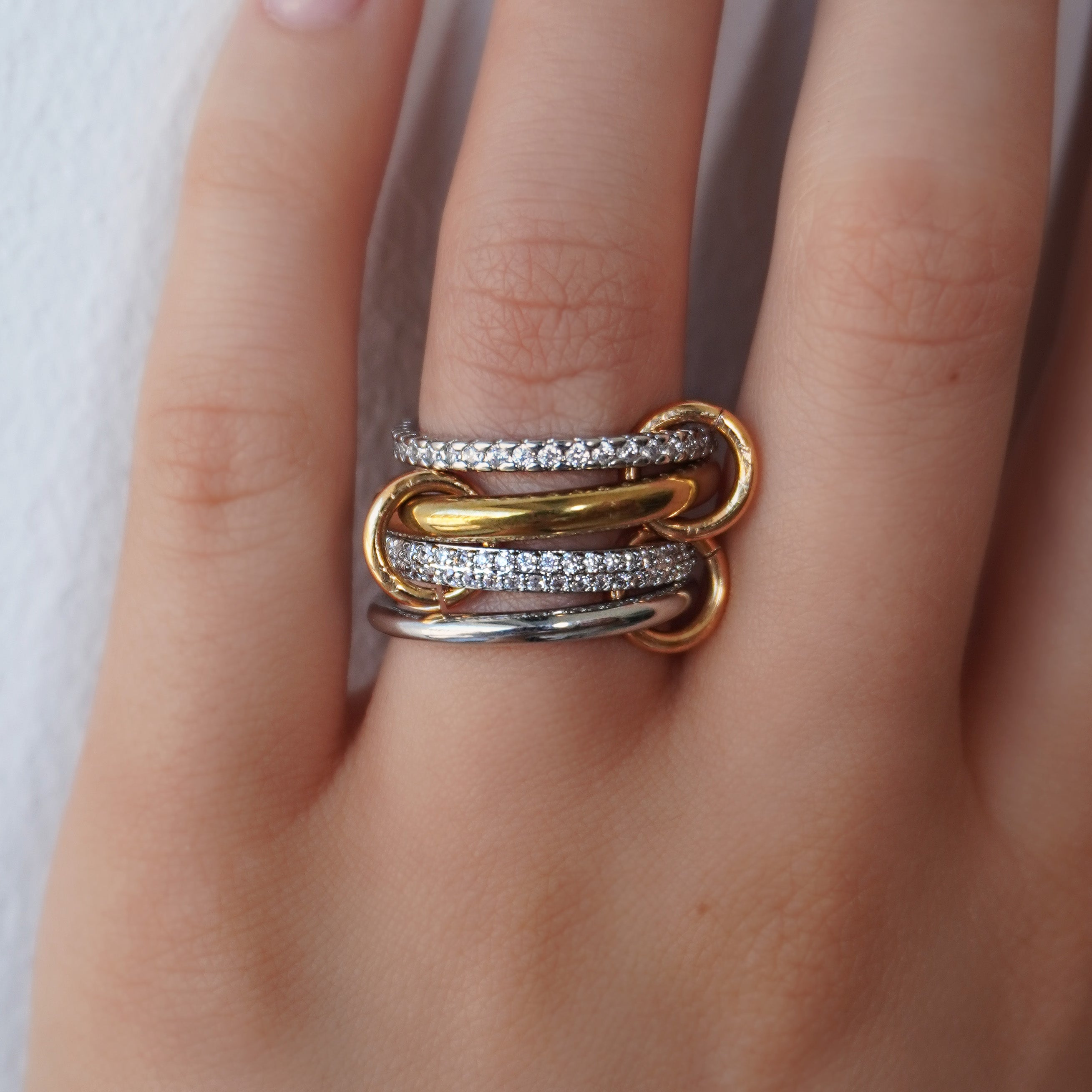 Bonded Stacked Ring Nicole