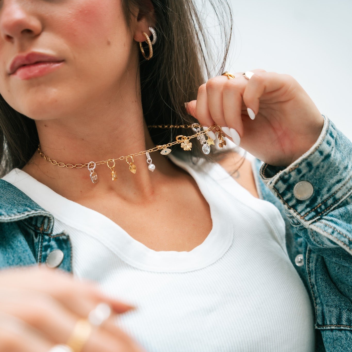 Chained to You Necklace Lee