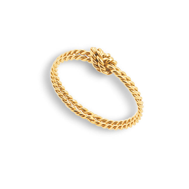 Dainty Tangle Ring Alice