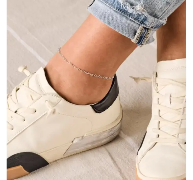 Delicate Connected Hearts Anklet James Avery