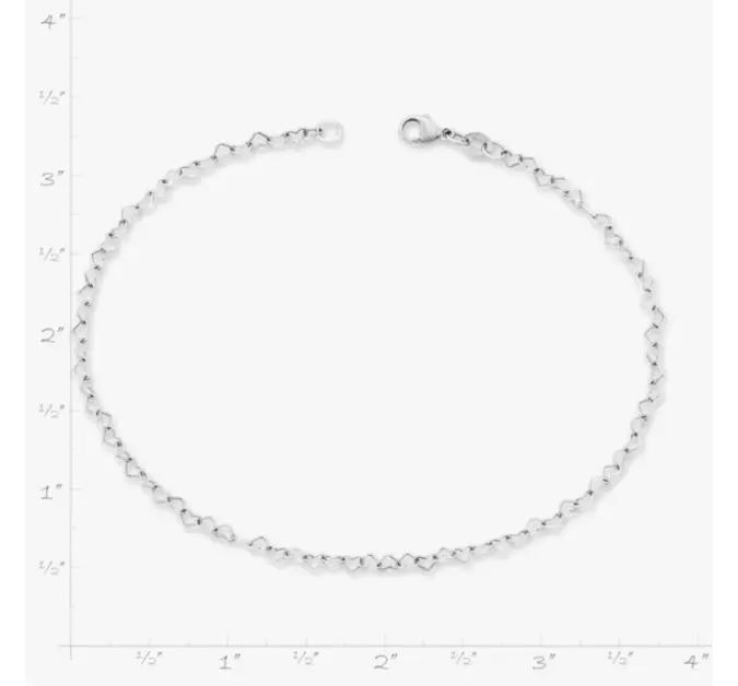 Delicate Connected Hearts Anklet James Avery