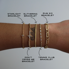 Don't Cross Me Bracelet Lee