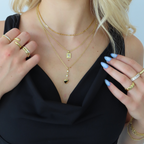 Double Date Necklace Lee