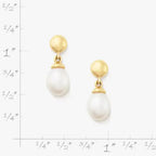 Cultured Pearl Teardrop Earrings James Avery