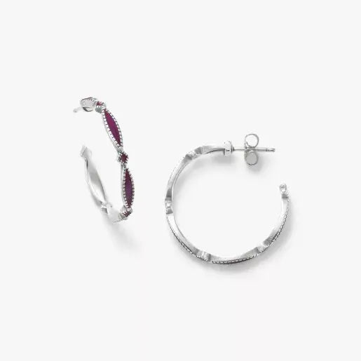 Enamel Cordoba Hoops James Avery