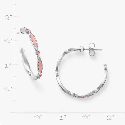 Enamel Cordoba Hoops James Avery