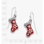 Enamel Christmas Stocking Earrings James Avery