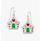 Enamel Gingerbread House Earrings James Avery