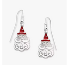 Enamel Santa Earrings James Avery