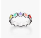 Enamel Connected Stars Ring James Avery