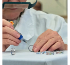 Enamel Connected Stars Ring James Avery