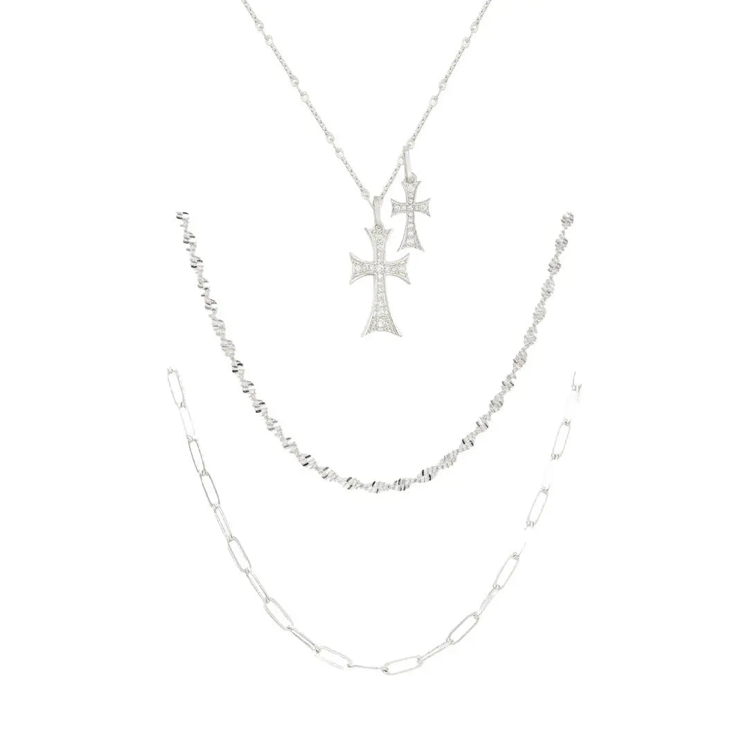 Evry Day Bundle : 3 Piece Necklace Bundle Lee