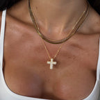 Forever Blessed Cross Necklace Nicole