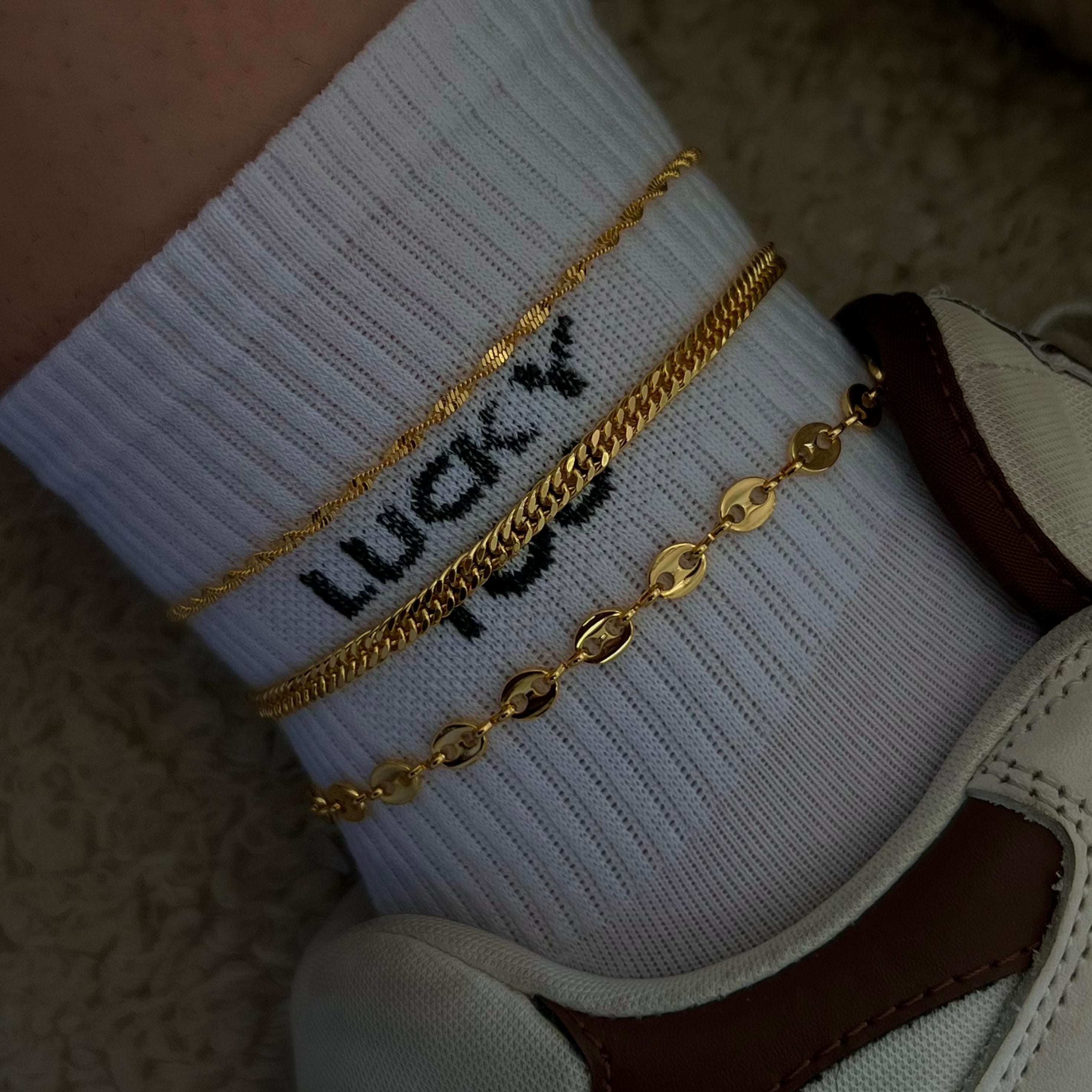 Don't Get It Twisted Anklet Lee