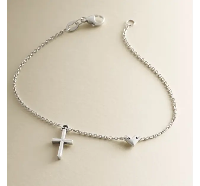 Faith and Love Link Bracelet James Avery